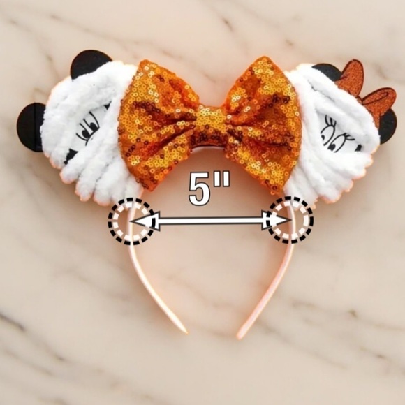 Halloween Mummy Minnie and Mickey Ears - Picture 6 of 6